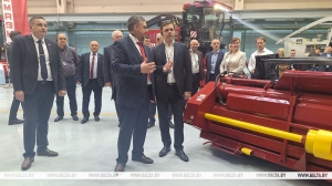 "Гомсельмаш" гатовы нарасціць пастаўкі камбайнаў у Арлоўскую вобласць