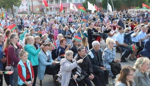 В Ветке прошёл концерт в рамках акции «Мы — вместе за  Беларусь!»