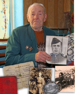 Участник войны и ветеран труда Дмитрий Ковтунов отметил своё 95-летие!
