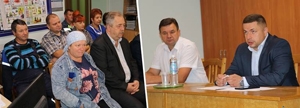 На минувшей неделе глава района Павел Силивончик и председатель райсовета депутатов Виктор Масейков провели встречи в нескольких трудовых коллективах