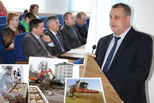 Глава района Олег Архипенко отчитался перед депутатским корпусом о работе Ветковского районного исполнительного комитета в 2016 году