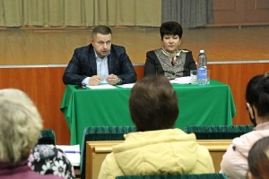 Встреча с жителями агрогородка Новосёлки