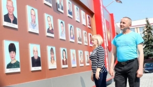 Обновлённая  Доска почёта открылась в канун Праздника труда в Ветке