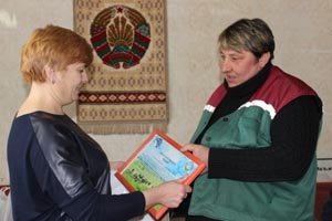 Ветковская районная организация профсоюзов работников АПК продолжает поздравительную эстафету в рамках республиканской акции «Наш животновод»
