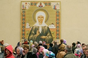 В Ветку прибыли мощи святой блаженной Матроны Московской
