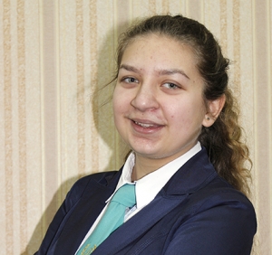 Учащаяся гимназии Мария Барсукова удостоена дипломом ІІІ степени на республиканском конкурсе работ исследовательского характера учащихся по учебному предмету “География”