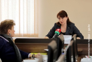 Начальник главного идеологического управления Администрации Президента Ольга Шпилевская провела прием граждан в Ветке